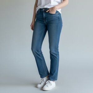 Levis 515 Bootcut Dark Wash Jeans 14 Short